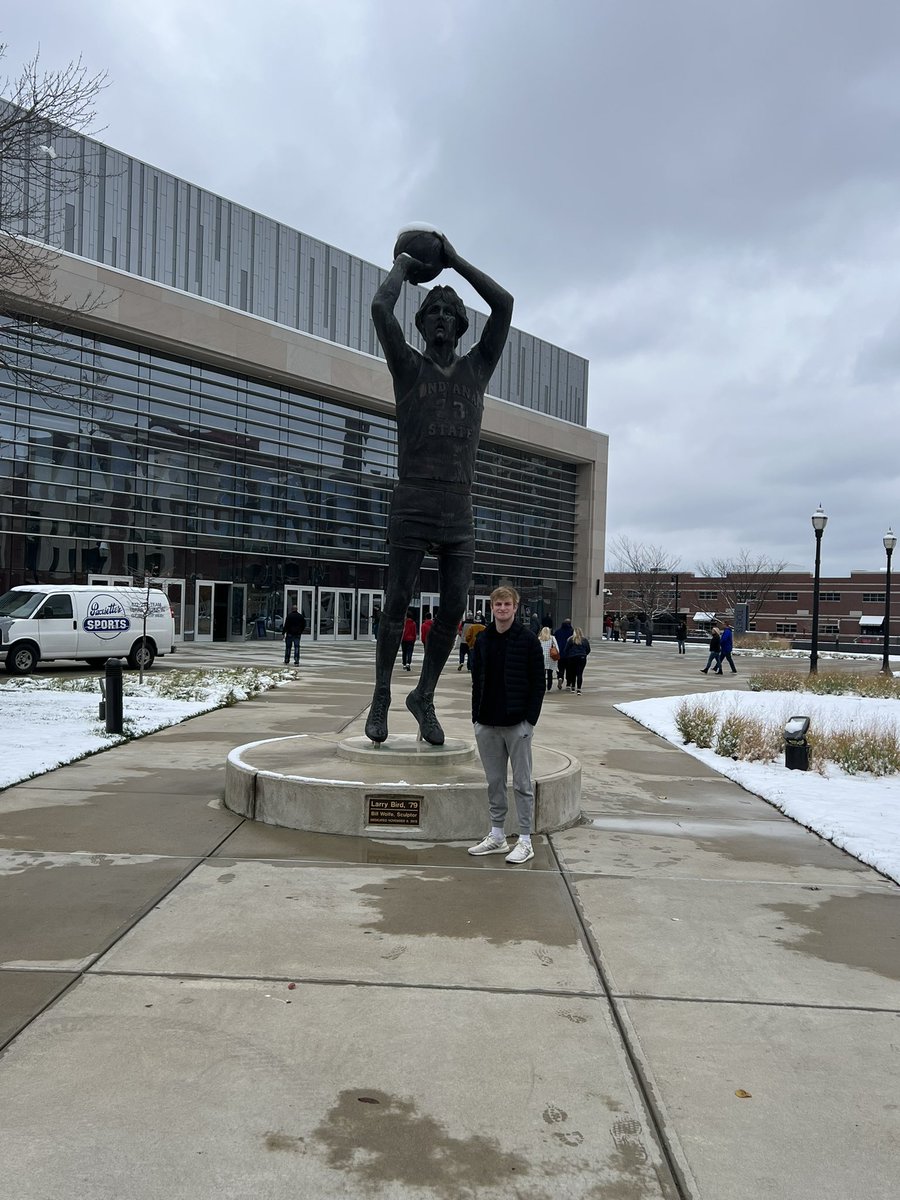 After a great unofficial visit I’m blessed to receive a d1 offer from Indiana State University!! <a href="/CoachPutz/">Brett Putz</a> @CoachSchertzISU