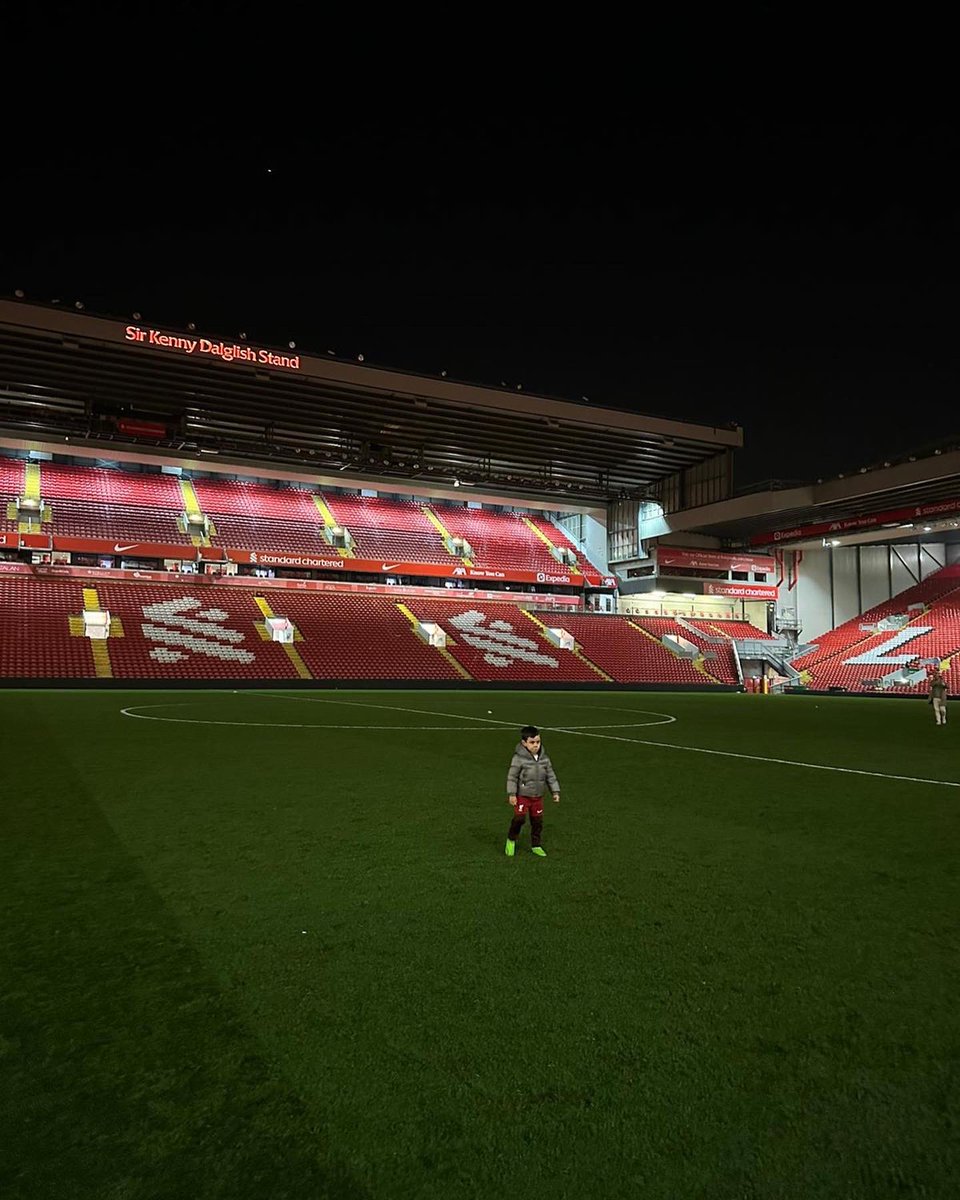 See you soon Anfield❤️ Now, family time✨