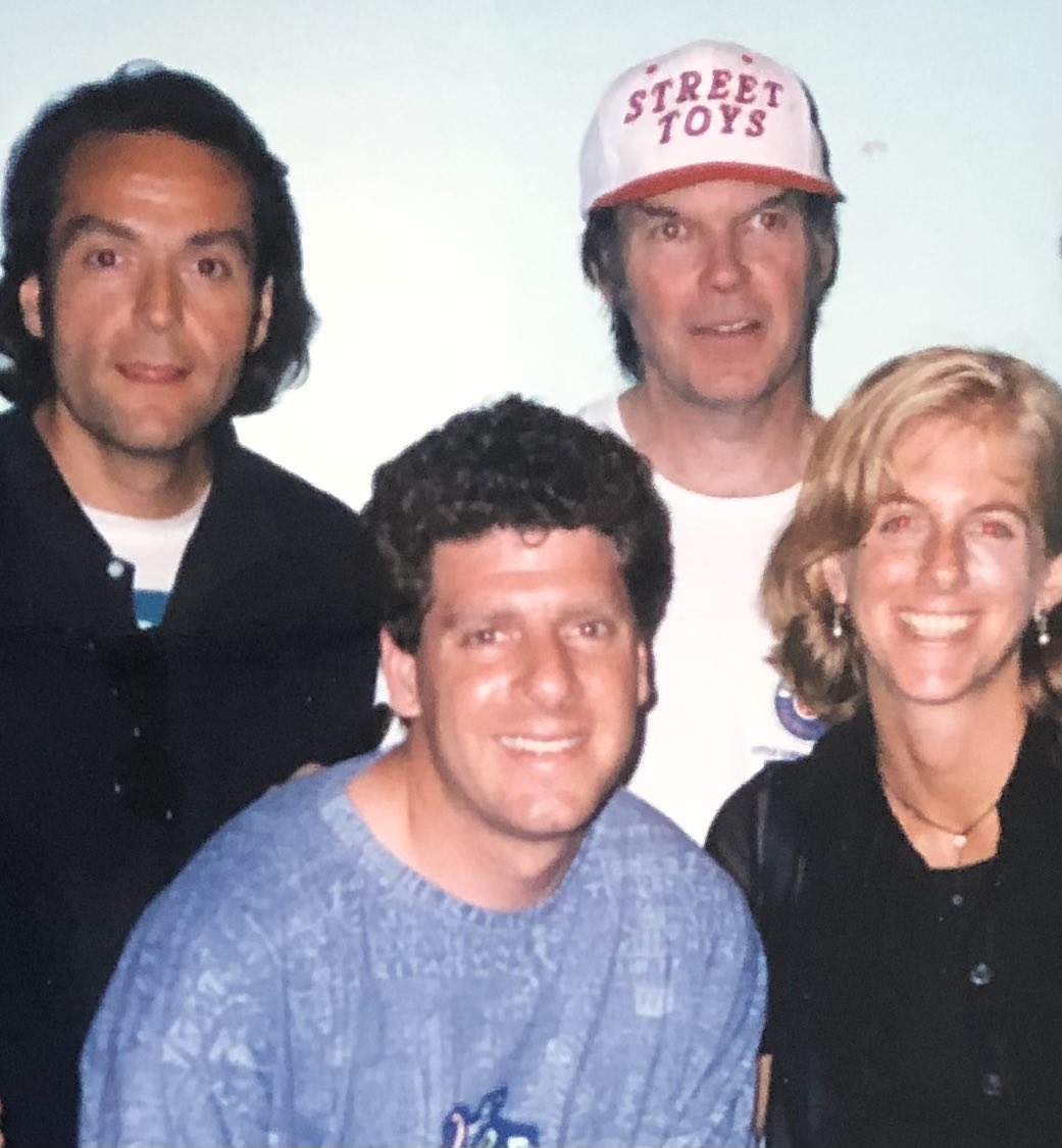 Rockin in the Free World in the 90 s. Happy birthday Neil Young. Long may you run! 