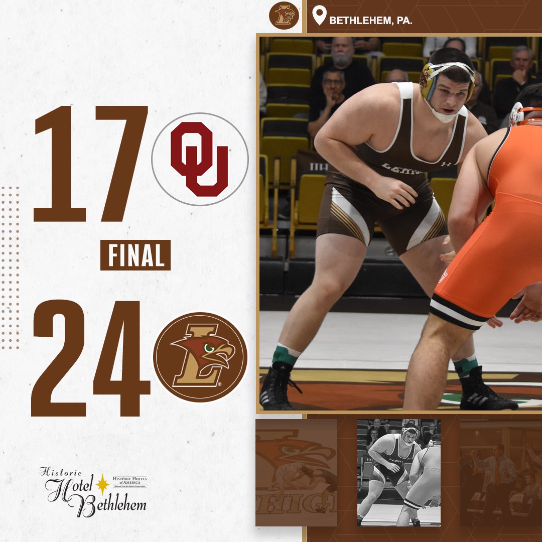 Lehigh Wrestling on Twitter "Wrapping up the day with a big win over