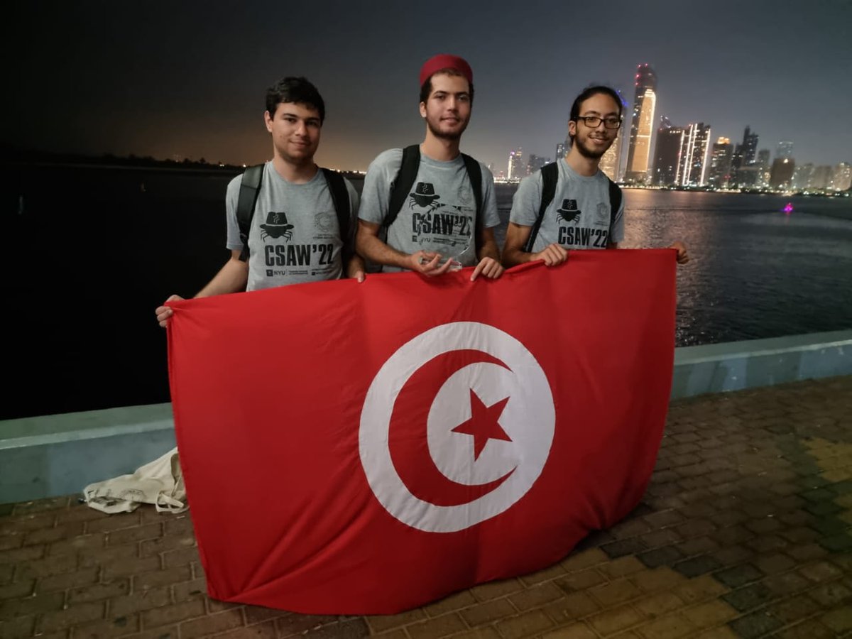 We finished second in the MENA region and 15th globally out of 70 qualified teams, during the final round of the CSAW'22 CTF Competition, organized by Osiris Labs and the NYUAD.
Another milestone for this team ❤
Thank y'all!
#CSAW #InfoSec #CTFB