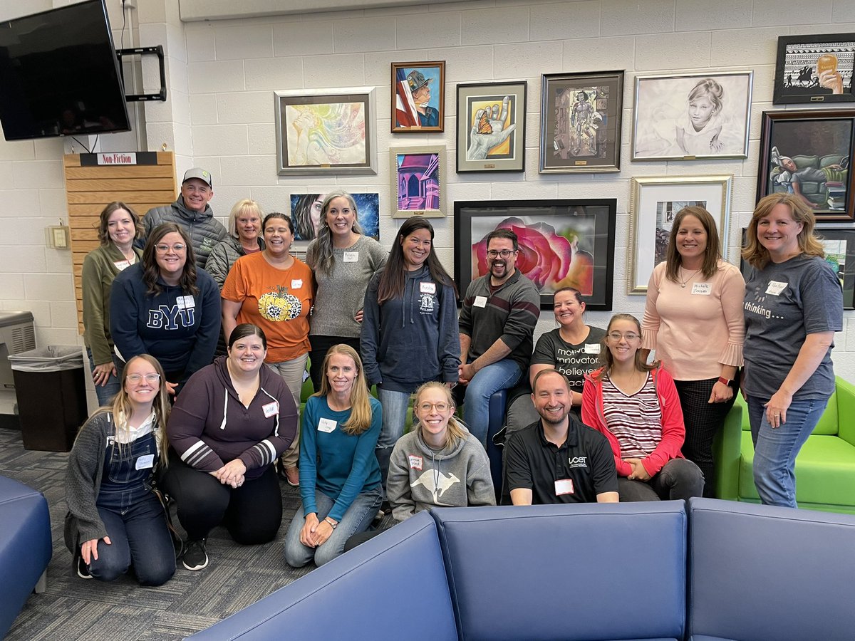 Mic_innovatEd's tweet photo. #edcampwaso #innovatealpine Check out these amazing Alpine teachers spending their Saturday learning with Nebo, Provo, and UVU! https://t.co/Siuvkm9aFs