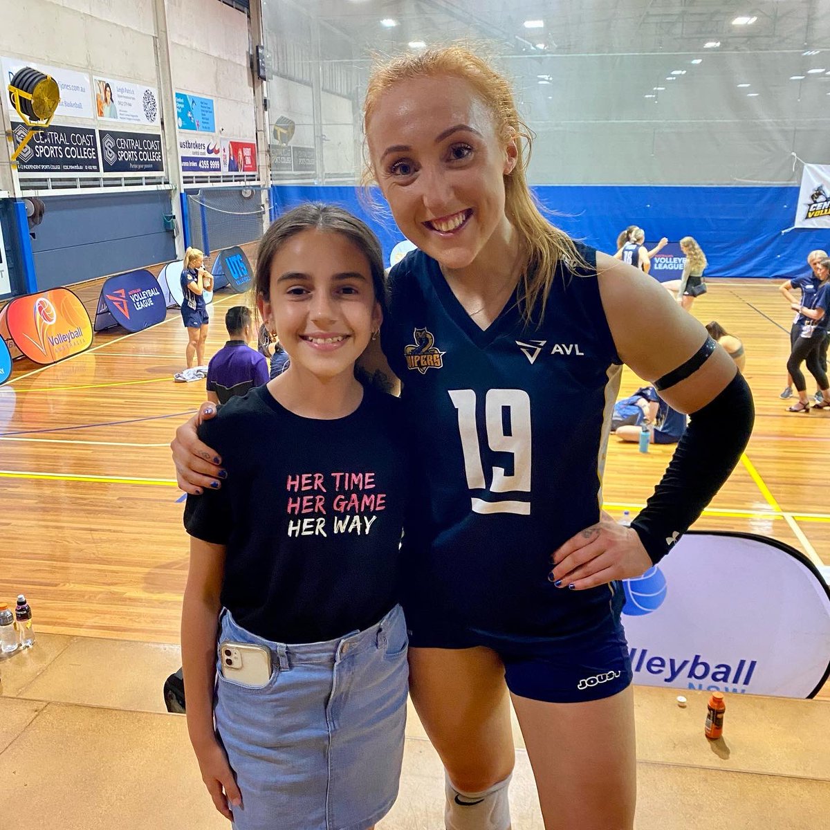 HER WAY on Twitter "Last night I went along to the ausvolley Aust