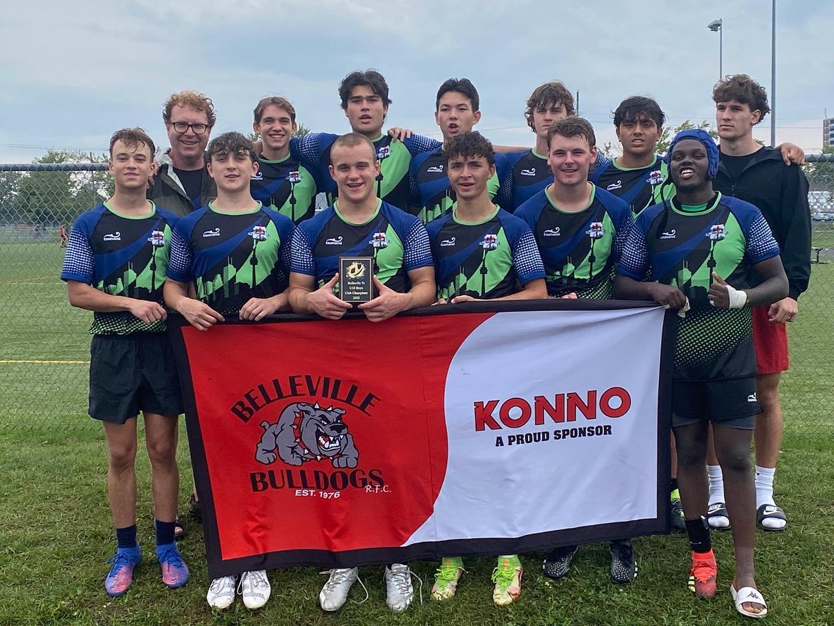 TOcityrugby's tweet photo. 🏉 Congratulations to our boys U18 team for walking away champions of the Belleville 7s tournament! The boys played with a lot of heart and we couldn’t be prouder! 🏉

#rugby #tocityrugby #ontariorugby  #torontocityrugby #rugbylife #rugbylove #rugbyclub #rugbygirls #youthrugby https://t.co/tLBstcyTps