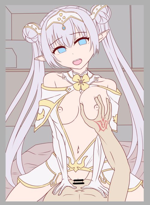 [※R-18途中]
鰤トメィトゥのデカパイ揉みながらえっちしたいの線画 