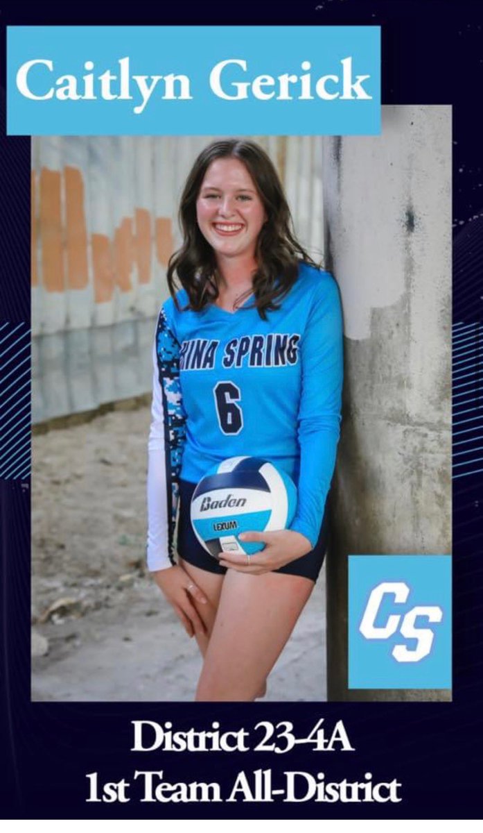 gerick_chris's tweet photo. Let’s go!  Academic All-District as well!  @cscougarsports @ChinaSpringVol1 https://t.co/V6PlI6G837