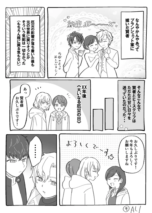 #まほやく男女CP
ヒス晶♀
美魔女賢者の話です 