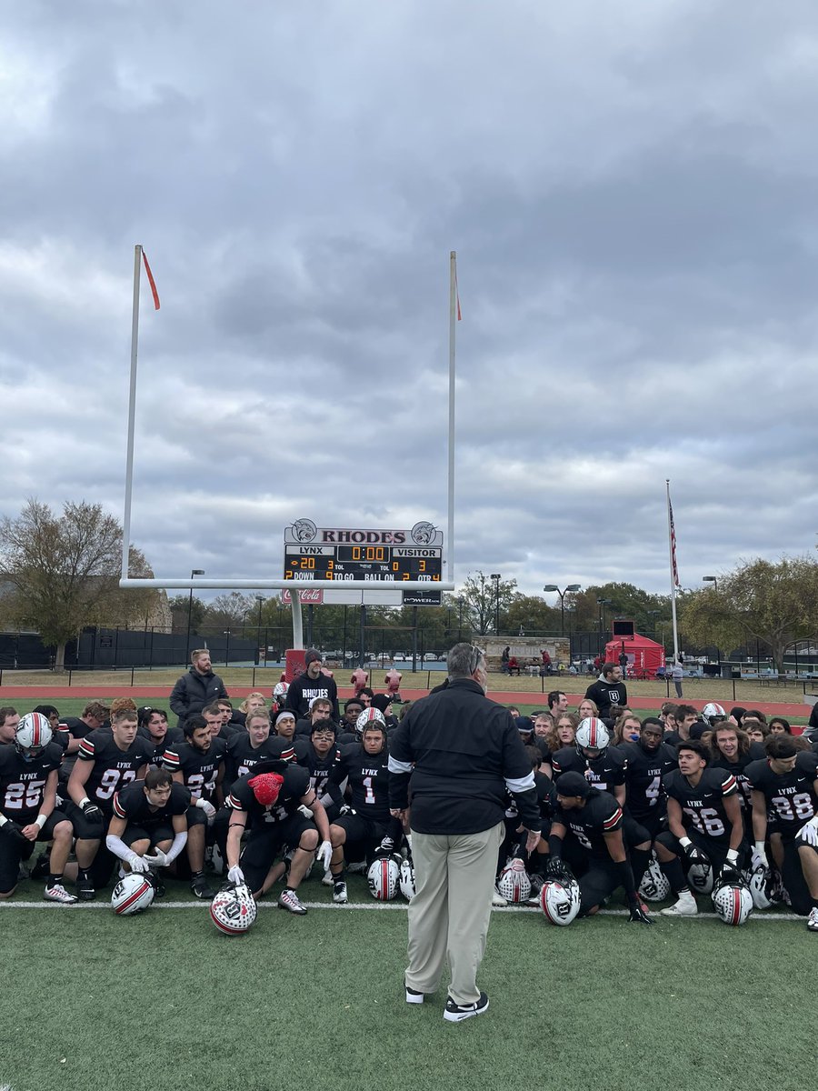 Rhodes Athletics tweet media