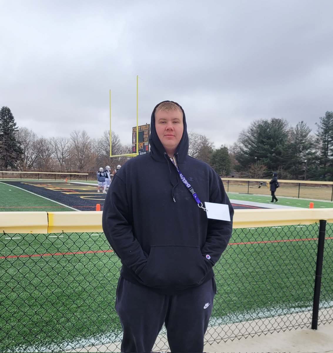 Thanks for the campus tour and the game day invite!  <a href="/CoachSpangs/">Garrison Spangler</a>  <a href="/EllsworthFTBALL/">Ellsworth Panthers Football</a>