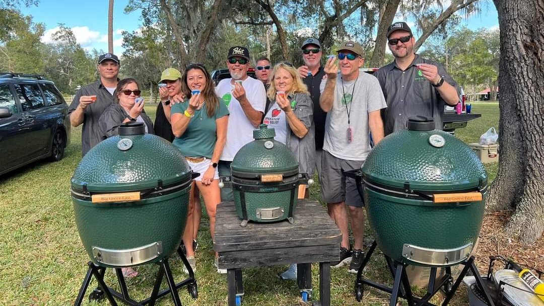 NibbleMeThis's tweet photo. We had a fun day with our family and friends at the Northeast Florida Eggfest today and picked up 2nd Place in the process. Jello shot time y'all https://t.co/wrMv9FeQaT
