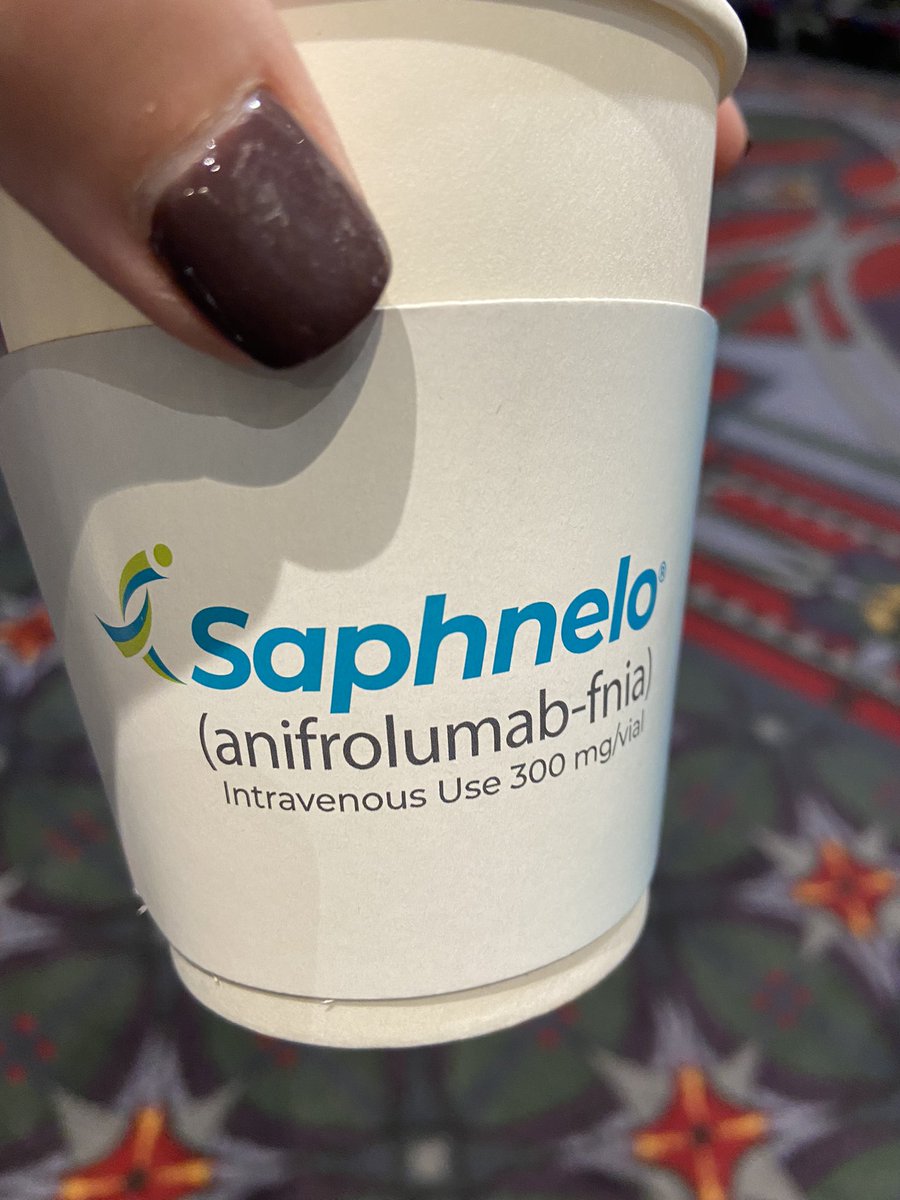 Best cappuccino at #ACR #LADA from our friends at Saphnelo