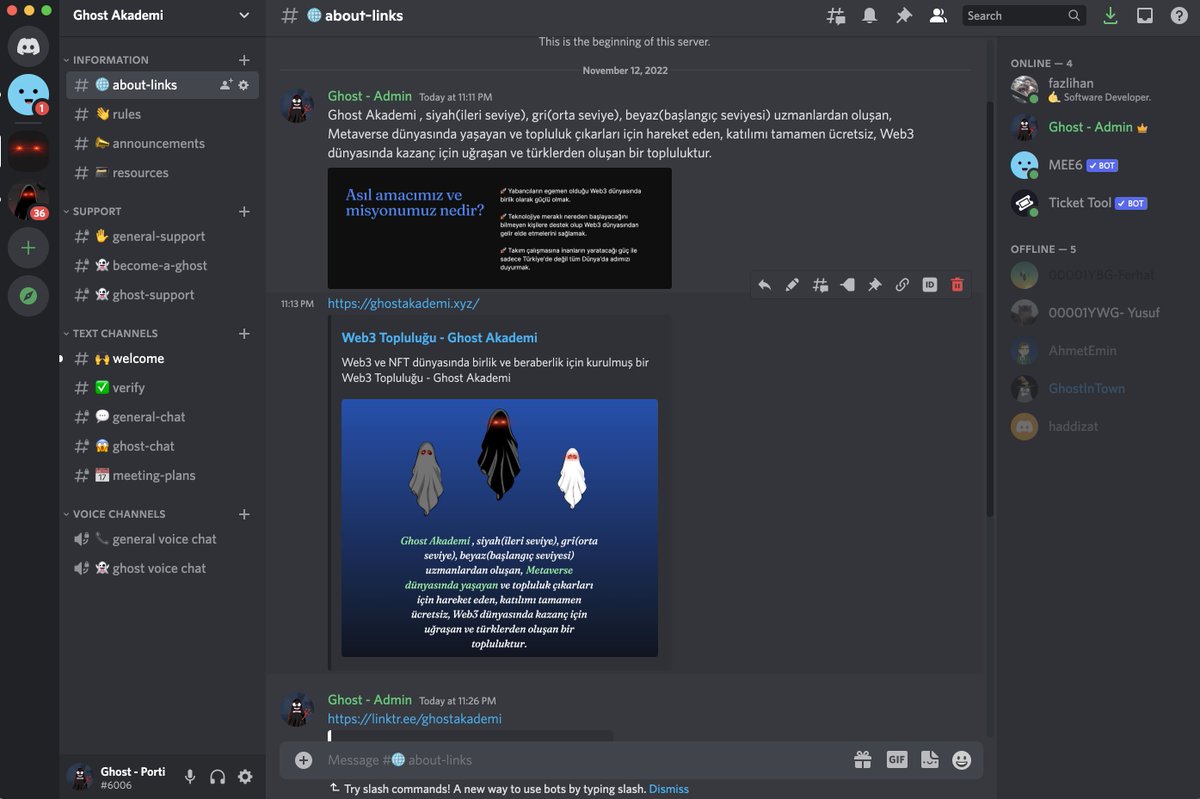 Ghost Akademi tweet media