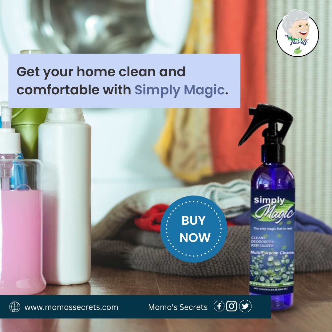MomosSecrets's tweet photo. Simply Magic is an eco-friendly cleaning product that will leave your home feeling clean, fresh, and refreshed. 🍃
Buy now!
🌐https://t.co/FigTWJr3Ku
#naturalallpurposecleaner #ecofriendlyliving t #homesolution #home https://t.co/BiOAFOp4ax