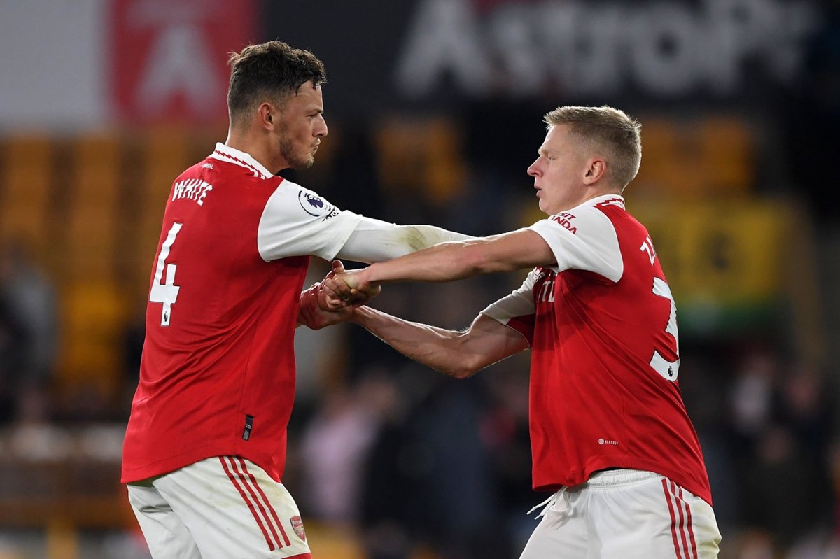 Oleksandr Zinchenko & Ben White #WOLARS