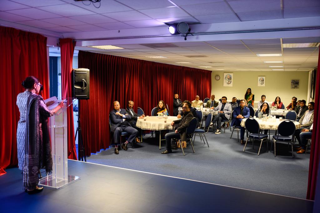 IndinNederlands's tweet photo. Diaspora: Reliable Partners for India's Progress in #AmritKaal.

Indian Embassy The Hague organized an outreach meeting with Indian community leaders &amp; prominent diaspora members to brief them about 17th Pravasi Bhartiya Divas from 8-10 Jan 2023 in Indore, Madhya Pradesh #PBD2023 https://t.co/j3jKPKVsEP
