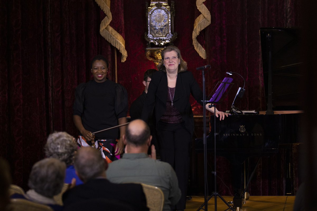 WestWicFestival's tweet image. What a stunning performance from American violinist @xtaizy &amp;amp; German pianist Silke Avenhaus this evening. It was a total treat to hear their exquisite performances of Beethoven&apos;s &quot;Spring&quot; &amp;amp; &quot;Kreutzer&quot; Sonatas, alongside music by Szymanowski &amp;amp; Ian Wilson&apos;.
📸 @FMarshallPhoto