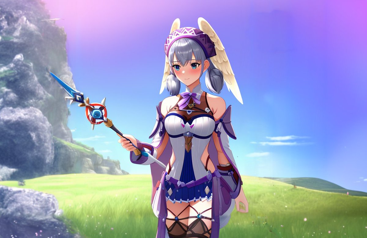 Melia Antiqua, Gaur Plains via custom tuned model.
#Melia #XenobladeChronicles3 #AIArtwork #Art #Nintendo #NintendoSwitch