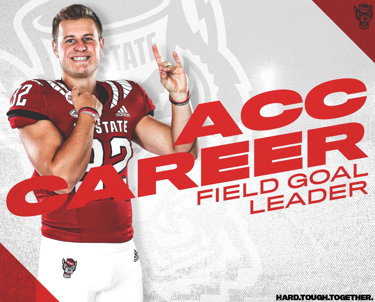 NC State Football on Twitter "With the 89th field goal of his career