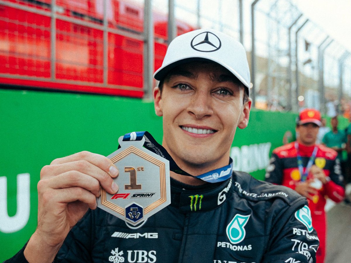 #F1 La puede mostrar tranquilo, fue una gran victoria de George Russell 👏👏👏