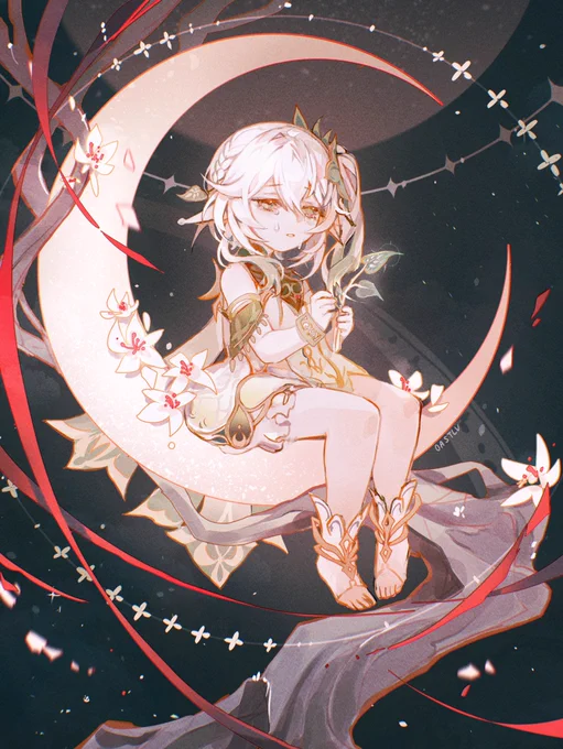lonely little moon #genshinimpact #原神 