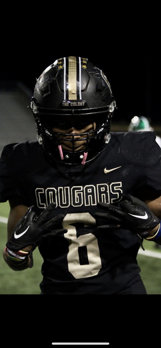 Well it’s a WRAP for 6️⃣ after 4 years.  Thanks to my family, my teammates, all of my coaches <a href="/TCougarfootball/">TCHS Cougar Football</a> <a href="/TheColonyHS/">The Colony HS</a>   #Gofor6™️ #seniorszn #2023
#6️⃣✌🏾