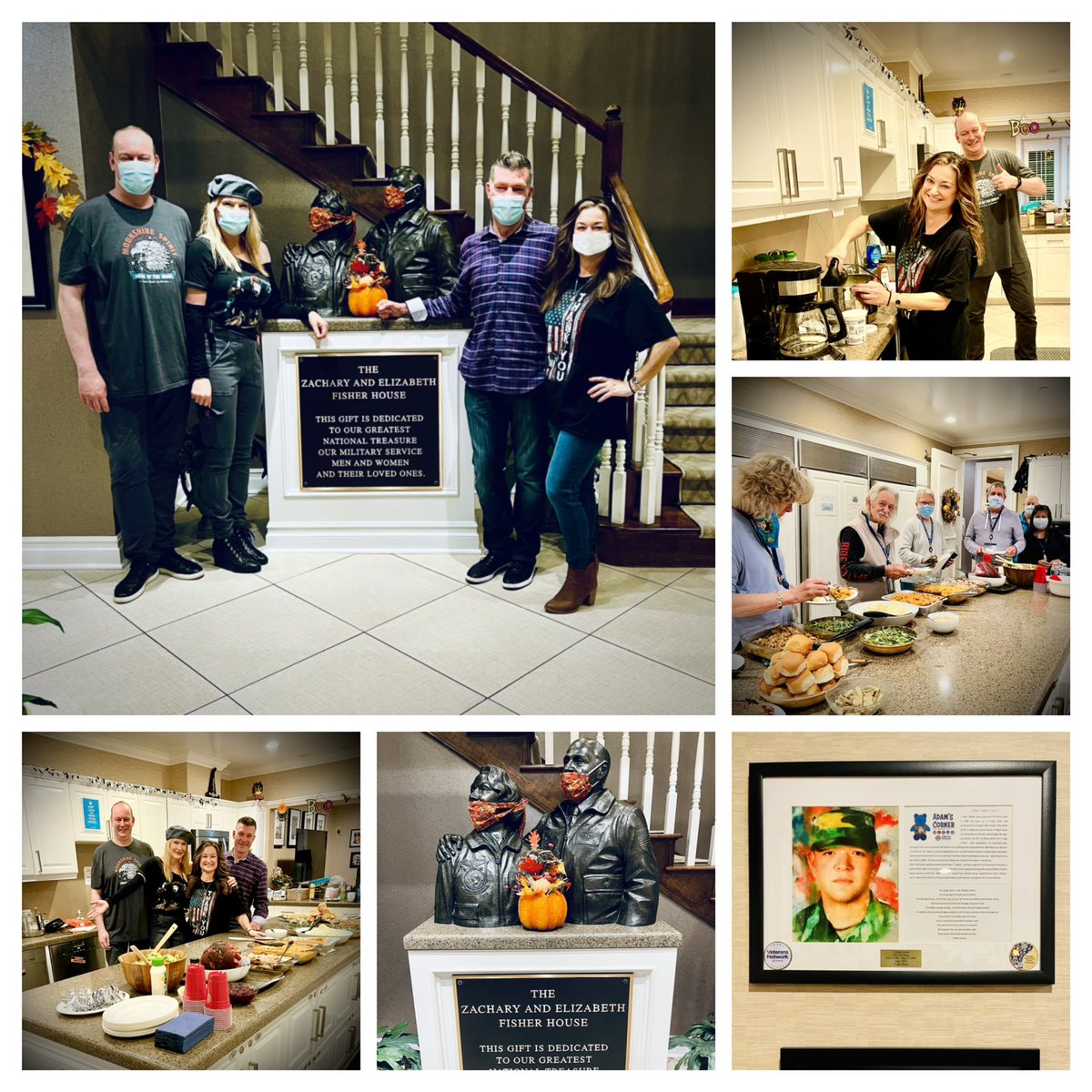 Volunteered at the Fisher House to cook for the Veterans and their families.  Happy Veterans Day &amp; Thank you to all who have served for your service!
#HappyVeteransDay2022 
#thankyouforyourservice