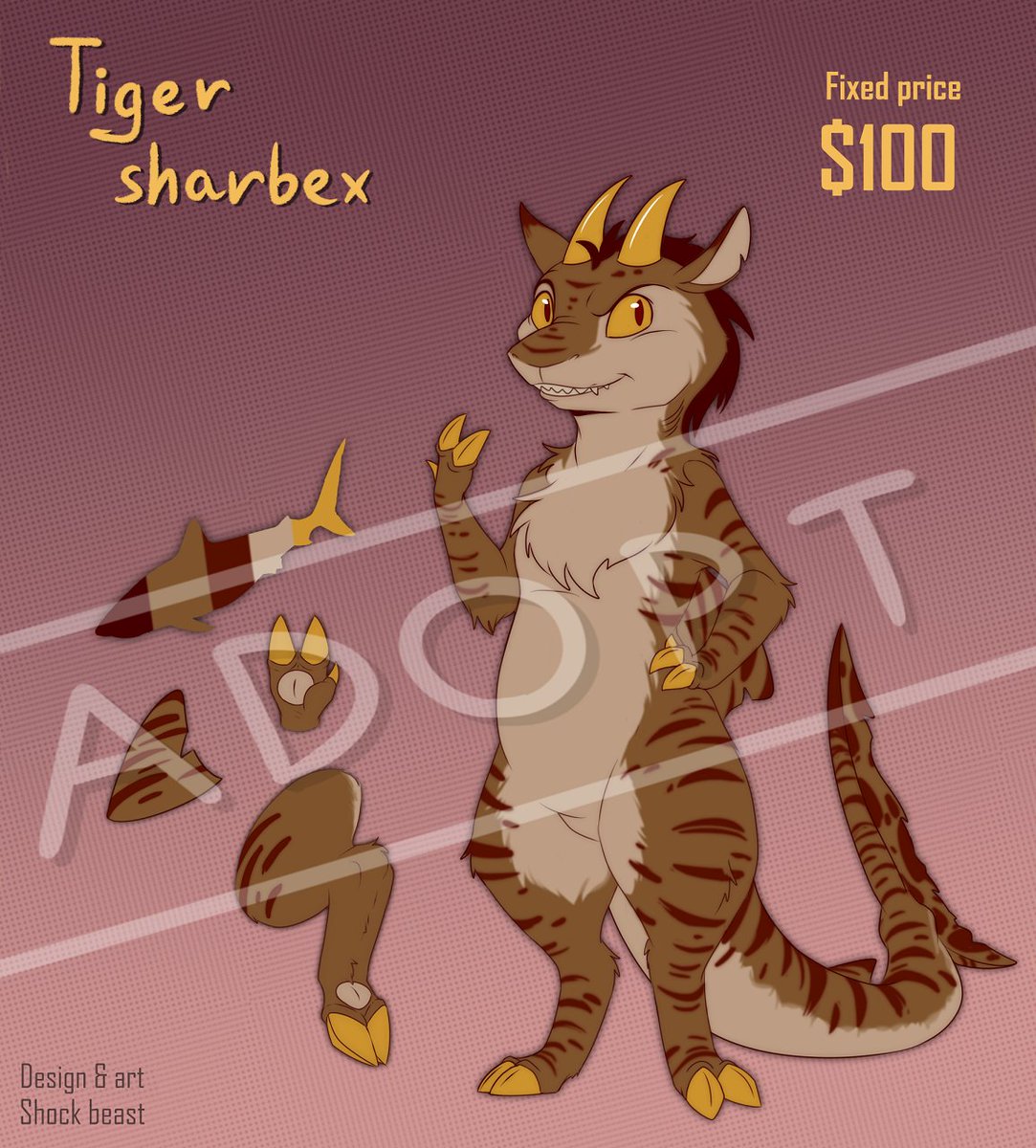 ShockBeast17's tweet image. BEHOLD my sharbexes #adopts
Fixed price, no time limits, claim in comments &lt;3