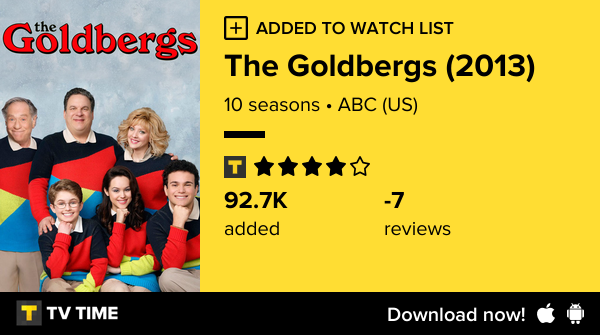 YolandaHassing's tweet photo. I've just started following The Goldbergs (2013) https://t.co/lTmfteOHyg #tvtime https://t.co/OOiVptndgq