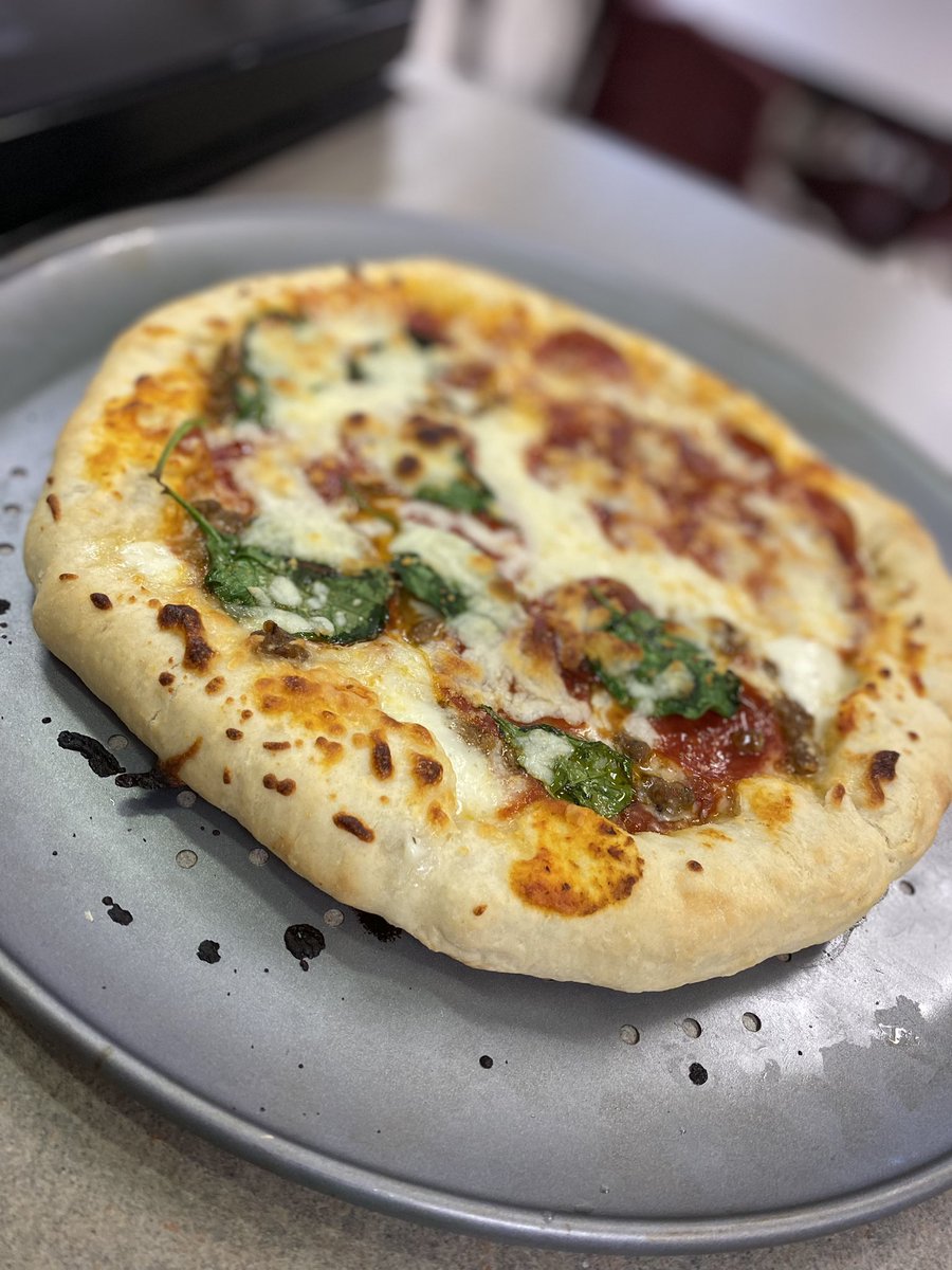 Pizza with homemade crusts! #PrettyCool