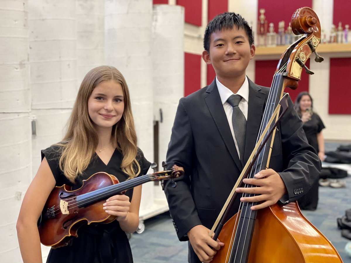 oakridgeorch's tweet photo. Congrats to our @oakridgeowls MS orch students on your performances at the TMEA Region 5 JH/MS Orchestras today.
Luana, JH Philharmonic
Alexa and Arthur, MS Symphonic 
#oakarts #oaklearns https://t.co/pzogWDphqM