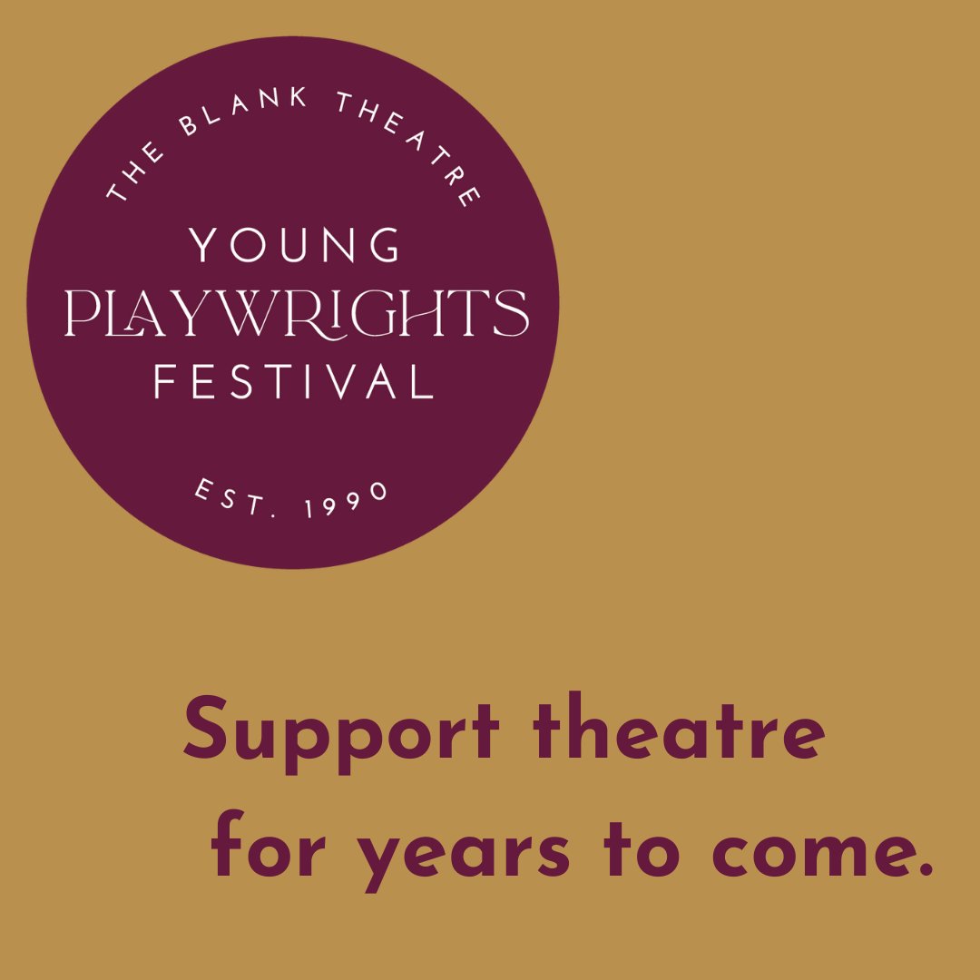 Giving Tuesday is on the 29th! Make your donation count for years to come by supporting the next generation of great playwrights! #YPF
