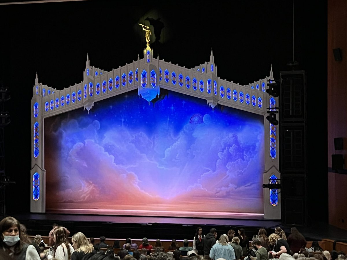 rpoole23's tweet photo. Another father and son time with a show this afternoon. This time watching @BookofMormon down in  #Sacramento at @SAFECU_PAC https://t.co/kavQlN6S1J