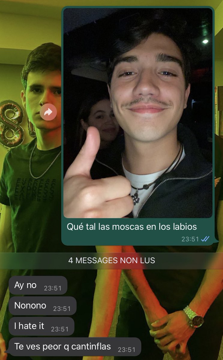 DoucetMikel's tweet photo. -Nadie:
-Neta nadie:
-nonis reaccionando a mi movember: https://t.co/uOg2HTd7G9