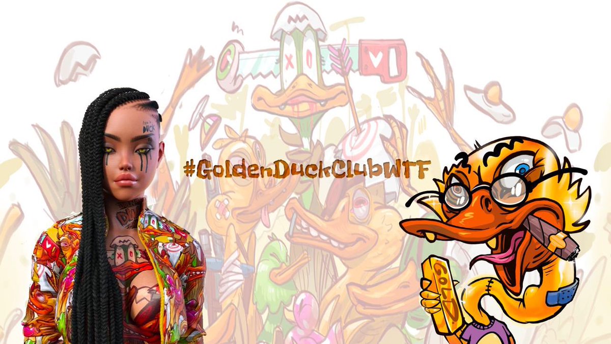 Its official <a href="/mollynft_/">MollyNFT</a> has dropped the golden trait utility 💣 for the <a href="/Uglyduckwtf/">UglyDuck.wtf</a> 😱 what are you waiting for? Go grab a golden duck and join the #goldenduckclubwtf 🦆

#uglyduckwtf #duckarmy #NFTartwork #NFTCommunity #NFTs #NFTutility #Gold