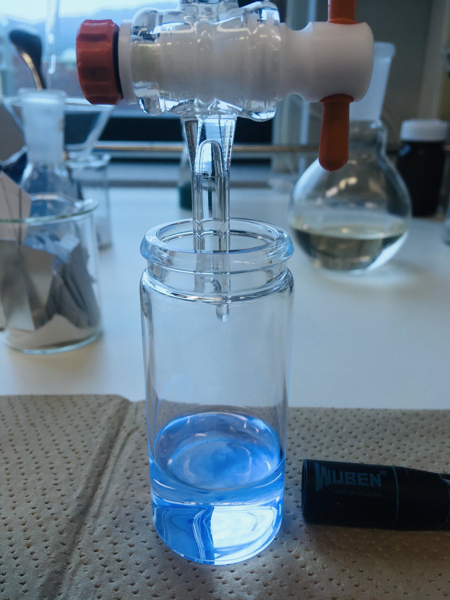 annisa_ir's tweet photo. One of satisfying feeling when your compound appears in fluorescent. #DropsofHappiness #Photochimica2022
@YoungChemists
@RoySocChem https://t.co/giR8jJMyYq