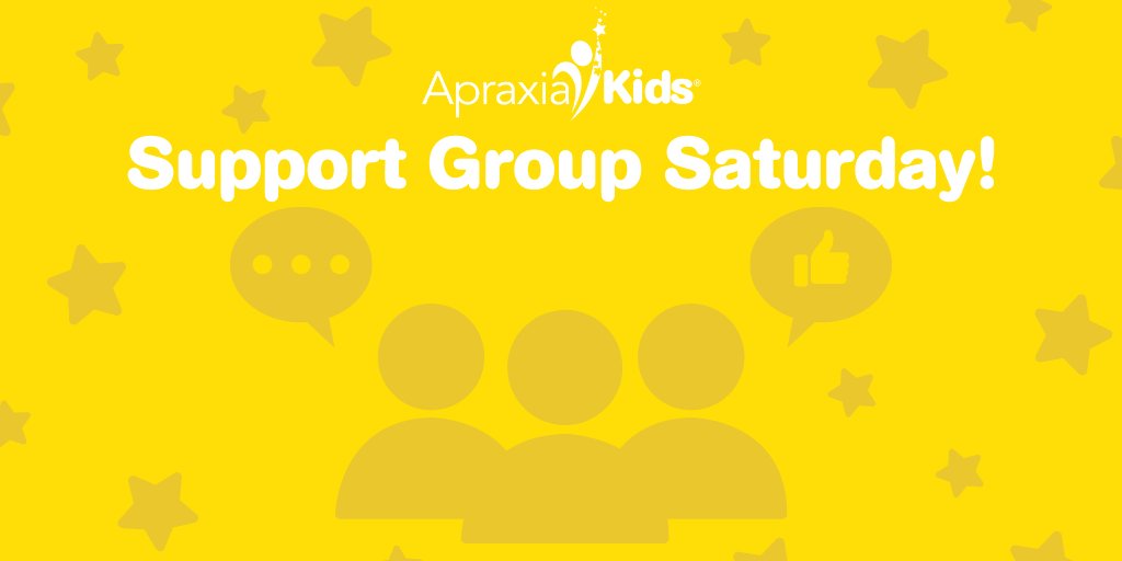 Apraxia Kids On Twitter It s Support Group Saturday This Week We Are Apraxia kids on twitter it s support group saturday this week we are
