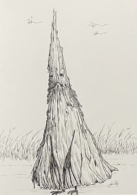 去年の今頃の絵です。 
