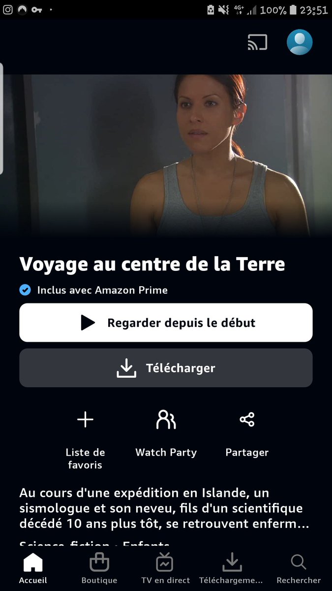 floralisoff's tweet photo. maintenant c'est pas le bon film xD
description + photos des acteurs du film que j'attendais et au final j'ai bien un film voyage au centre de la terre mais avec une équipe militaire téléportée et un robot perceur géant pour aller les sauvées xD bravo @PrimeVideoFR du génie ^^ https://t.co/sZWmJwmBME