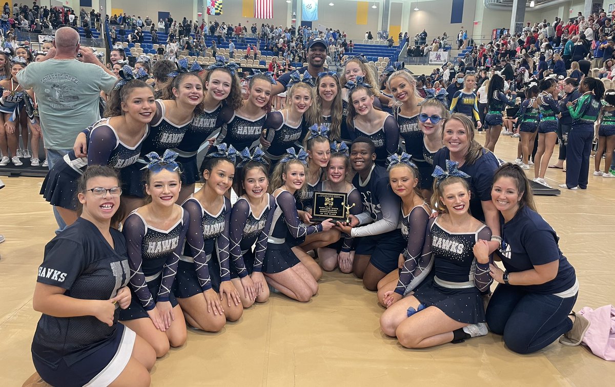 Congrats to our cheerleading team taking 3rd place at states! Way to go ladies! <a href="/UHS_FCPS/">Urbana HS (MD)</a> <a href="/FCPSAthletics/">Kevin Kendro, CMAA</a>