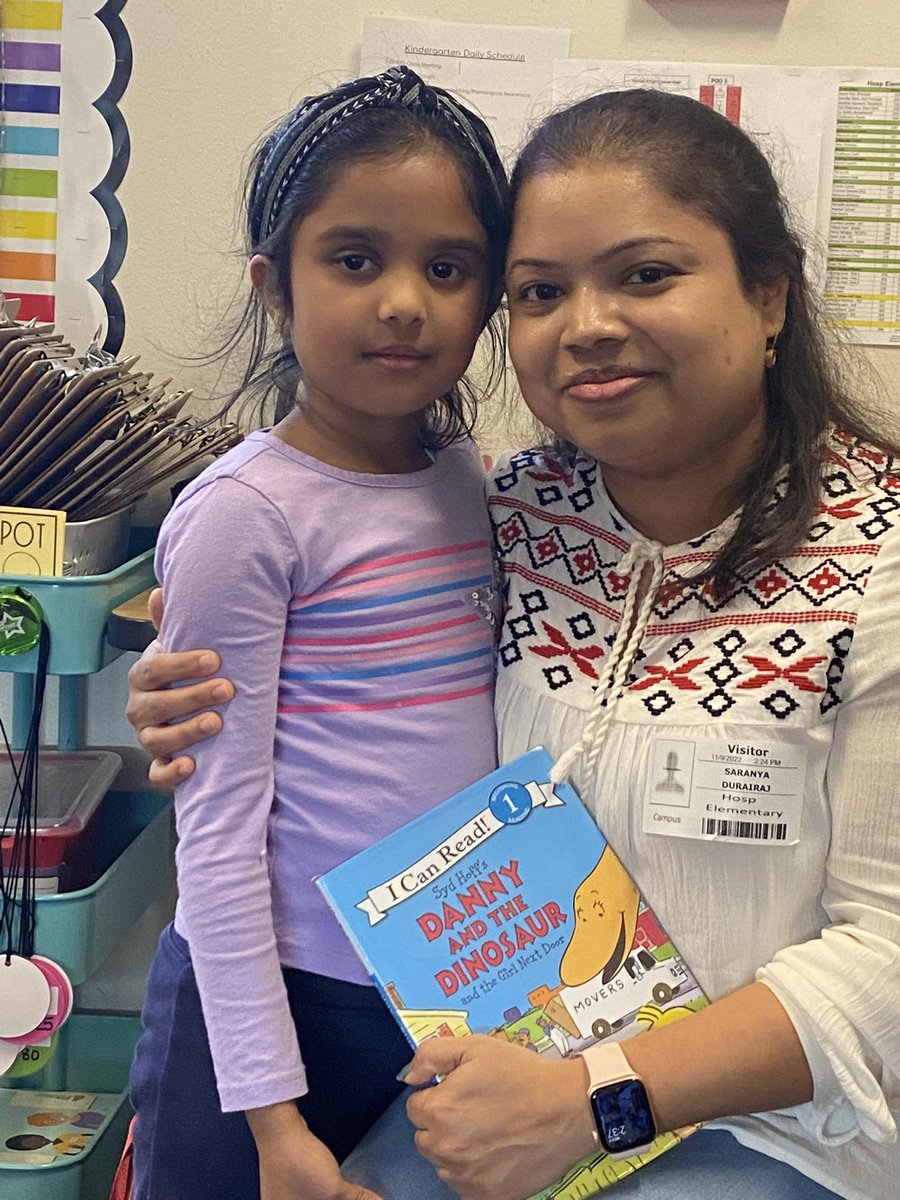 WeinkeLara's tweet image. Thank you to our sweet mom who came and read a book to our class this week! 📕 @HospElementary #kindervibes