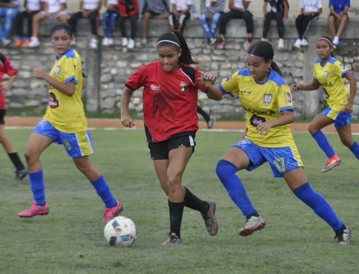 femdepor's tweet photo. ¡𝑪𝑨𝑴𝑷𝑬𝑶𝑵𝑨𝑺 𝑹𝑬𝑮𝑰𝑶𝑵𝑨𝑳𝑬𝑺! 🏆

Nuestra categoría #Sub16 se titularon ¡𝑪𝑨𝑴𝑷𝑬𝑶𝑵𝑨𝑺! de la #LigaDesarrolloFemenino de @SomosAfel al vencer 4-0 al @clubmadeirafem y serán las representantes de Lara.

¡Vamos, ROJINEGRAS! ❤️

#DaleDEPOR 🔴⚫️
#VenezuelaEsFUTVE 🇻🇪 https://t.co/xB4Zx1MFkW