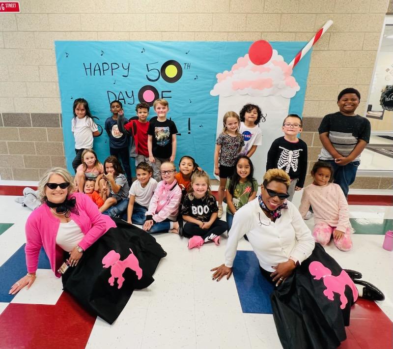 Julia Styer (@jharrisstyer) on Twitter photo A little late on the post but the 50th day of school was a blast with <a href="/MsHJ15/">Hannah Jackson</a> and her first grade friends and Principal Tiemann (Laverne and Shirley) style! A little late on the post but the 50th day of school was a blast with <a href="/MsHJ15/">Hannah Jackson</a> and her first grade friends and Principal Tiemann (Laverne and Shirley) style!