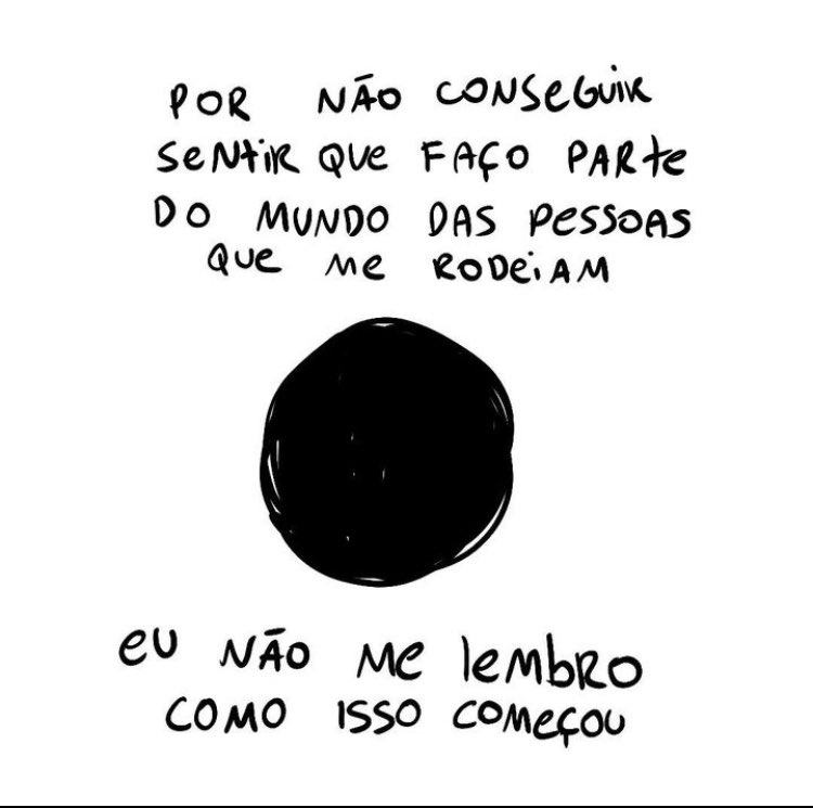 minha HQ sobre dissociação, querer amar alguém que nao queria receber meu amor, sobre isolamento, tristeza e afins 

1/?