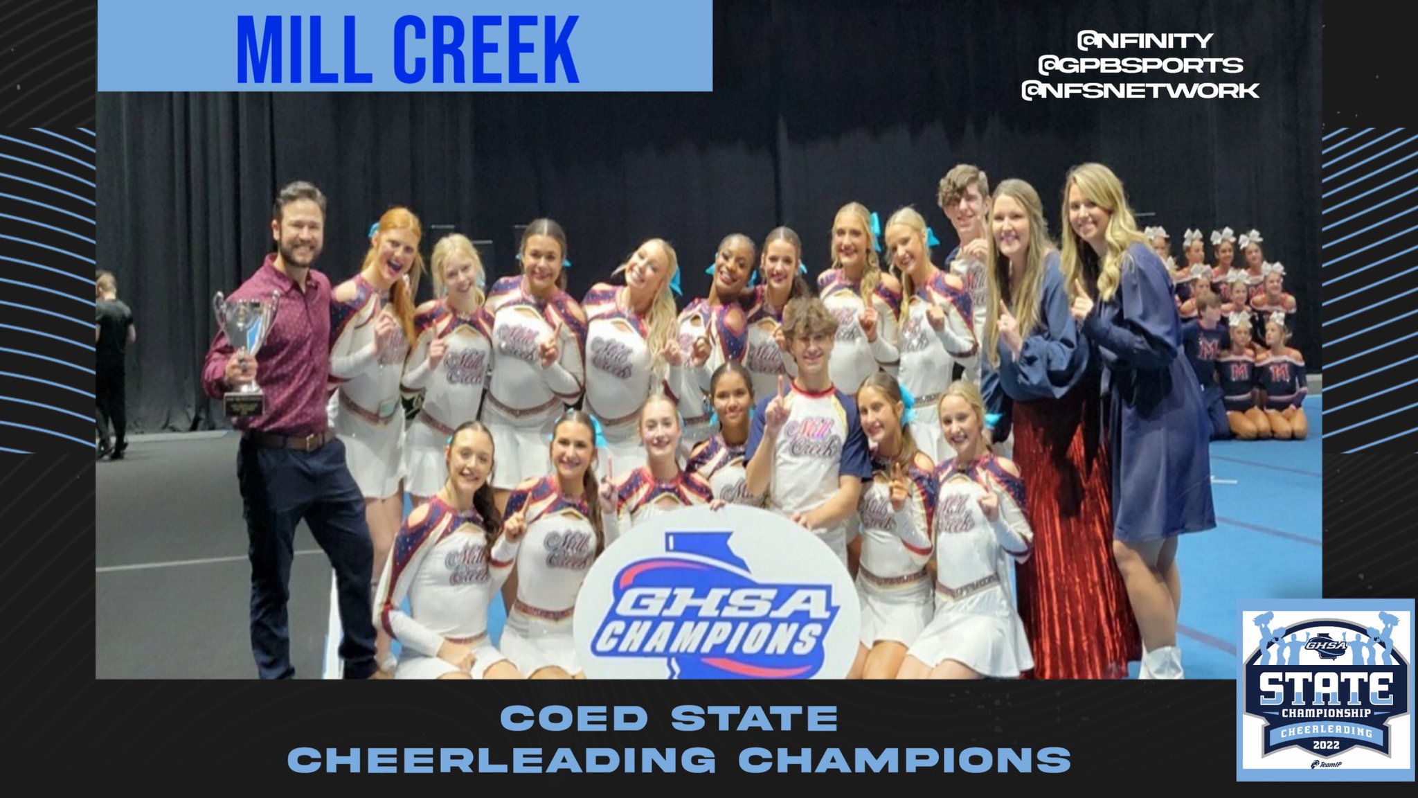 GHSA on Twitter "State Cheerleading Championship 📣🏆 Congratulations