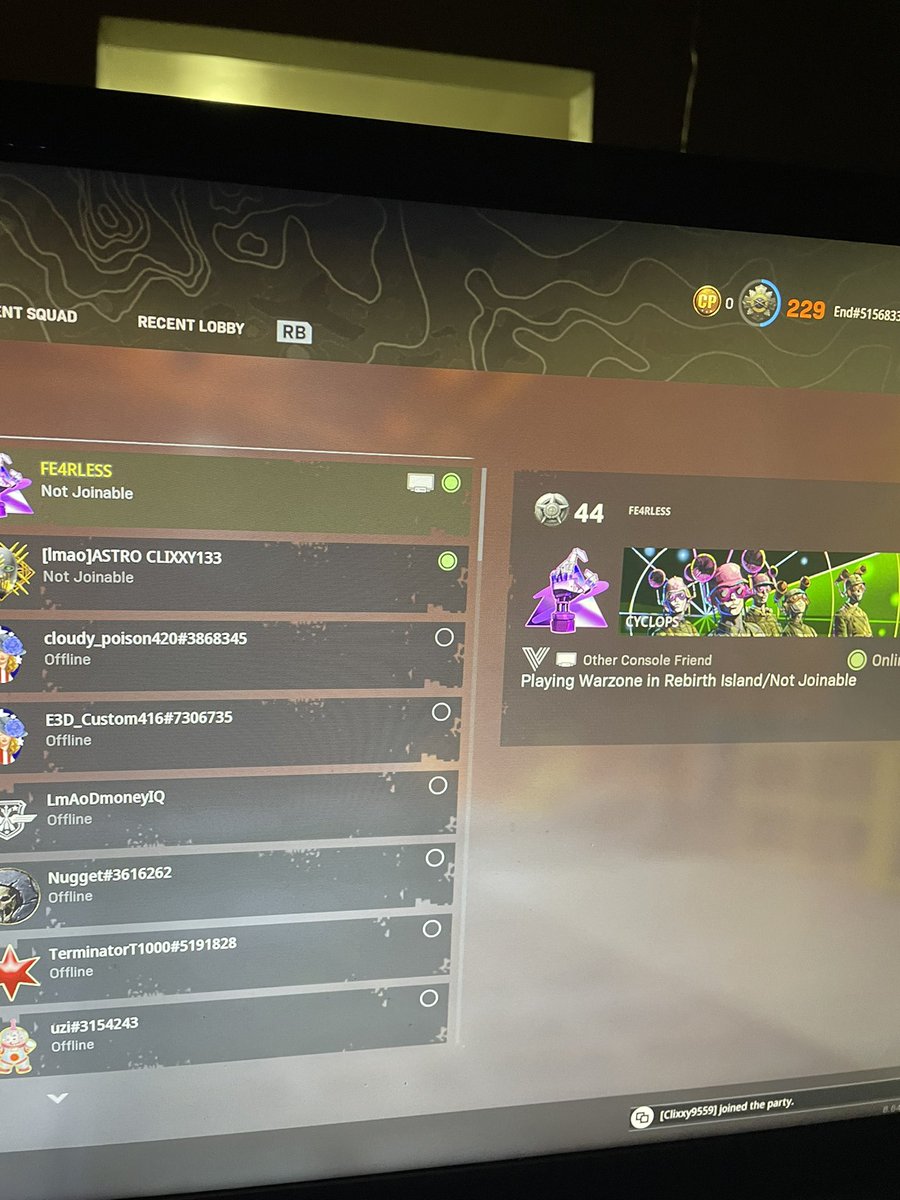 BRO FE4RLESS IS ON COD WZ OMFFG