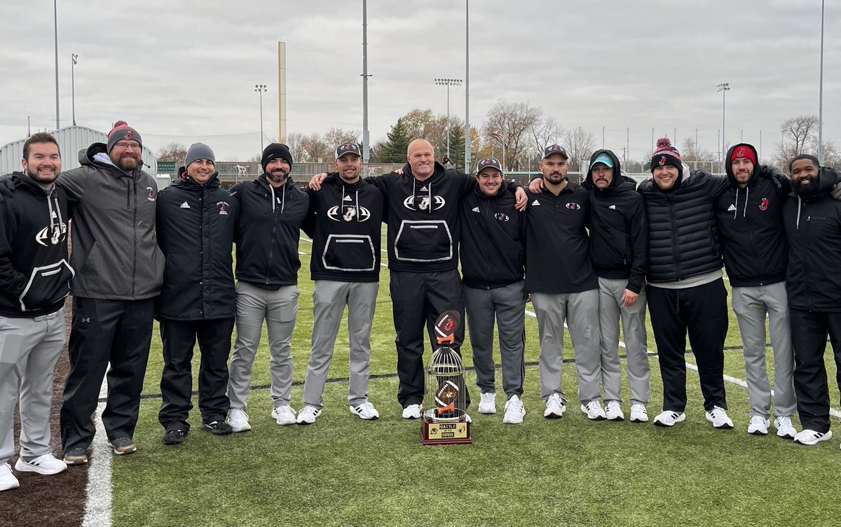 Very proud of our team and coaches today. We took another positive step for our program by winning the Battle of the Birds today.