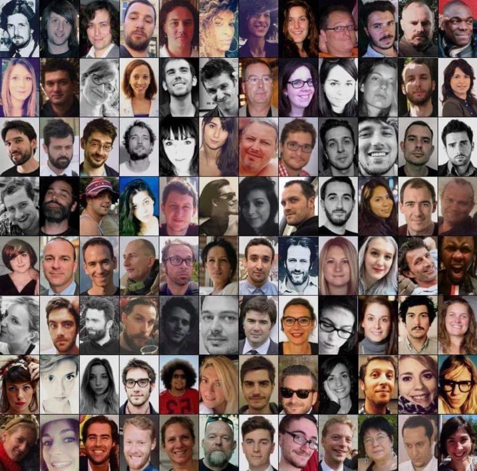 Kozpat2's tweet photo. N’oublions pas toutes ces vies arrachées et les centaines de blessés par des barbares lors des attentats terroristes du 13 novembre 2015.😢

#13novembre #attentats #Bataclan https://t.co/qmiegTbMrD