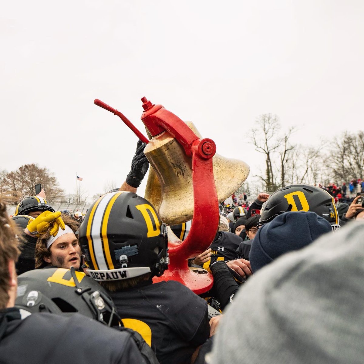 Tiger Pride, Baby! 🔔 #depauw #never #quits