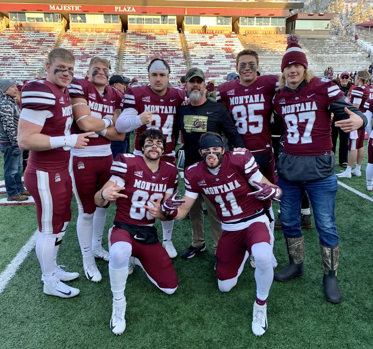 What an amazing TEAM win!!! Love the way these studs compete! It’s ON NOW…#GoGriz #GrizJunctionBoyz