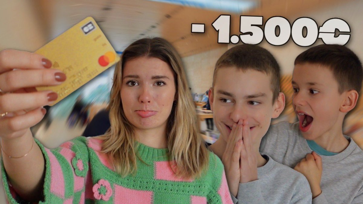 J’achète tout ce que veulent mes frères 🎁🥵🥹 RDV SUR YOUTUBE ! youtu.be/qYkiULw09uA